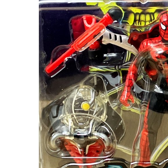 1996 Marvel Figure SpiderMan Vamp Wars-Wing AIR Attack Back Pack Missal Launcher - Picture 7 of 9